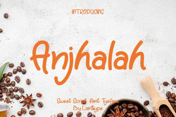 Anjhala: A Clean Handwritten Font That Actually Works in Real Branding