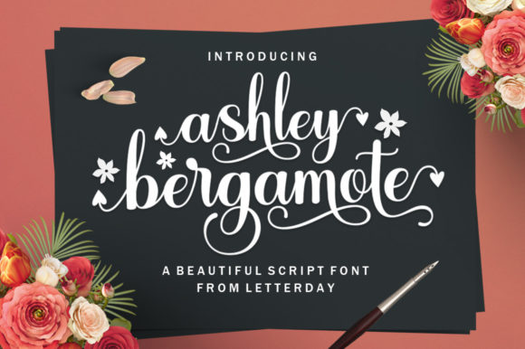 Ashley Bergamote: A Handwritten Font for Digital Branding