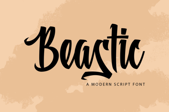 Beastic: A Handwritten Font That Makes Your Brand Feel Human