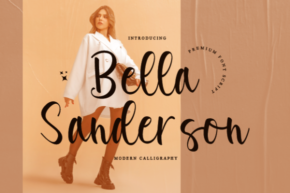 Bella Sanderson: A Premium Script Font for Scroll-Stopping Brand Content