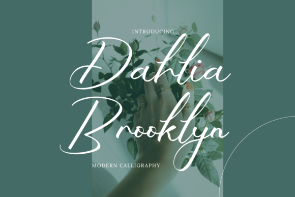 Dahlia Brooklyn: A Handwritten Font That Elevates Digital Branding