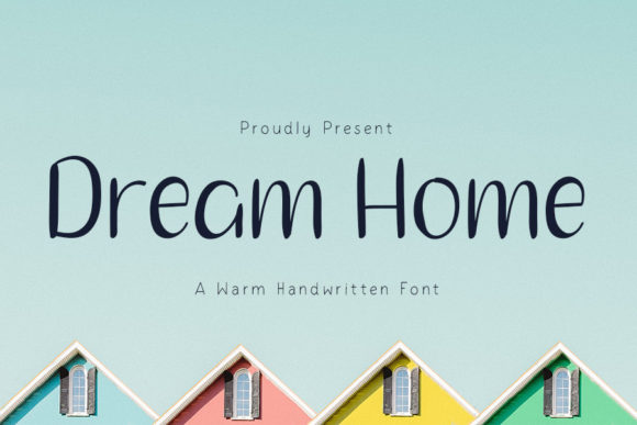 DreamHome Handwritten Font for Crafters & Sellers