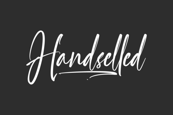 Handselled: A Brushed Script Font for Editorial Elegance