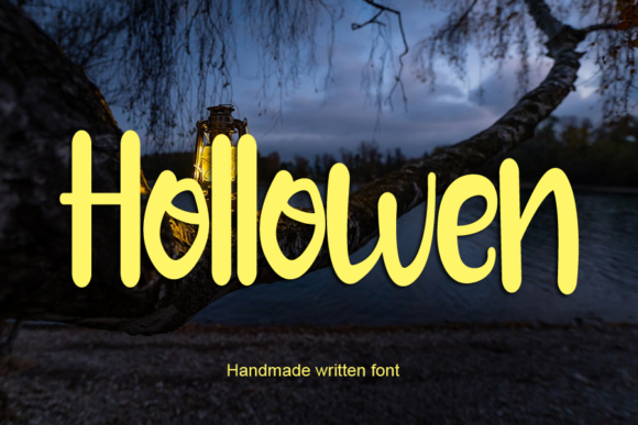 Hollowen: A Script Font That Makes Your Campaigns Instantly Recognizable