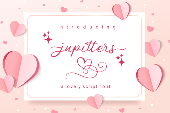 Jupitters: A Stylish Handwritten Font for Digital Branding