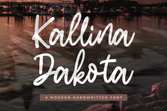 Kallina Dakota: A Modern Script Font for Warm, Intentional Editorial Design