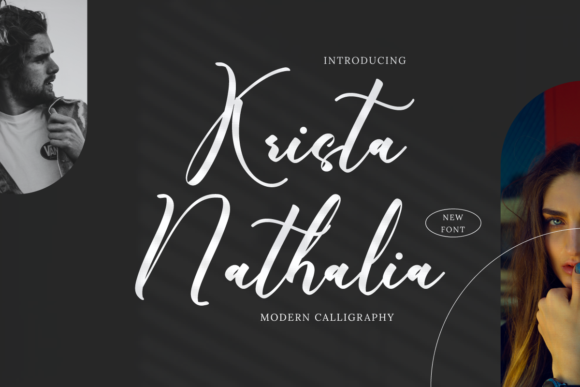 Krista Nathalia: A Refined Script Typeface for Digital Branding