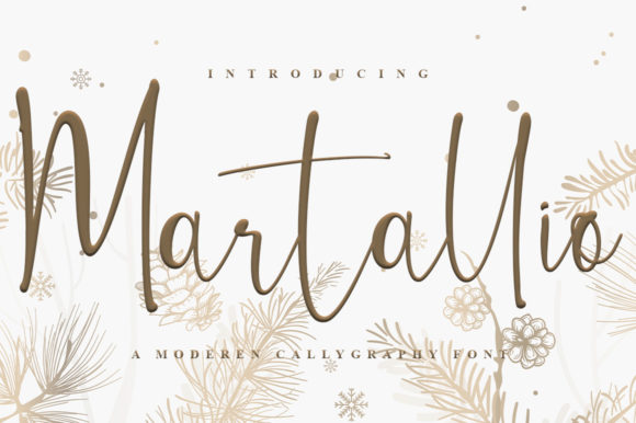 Martallio: A Thoughtful Script Font for Editorial Warmth