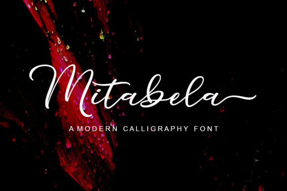 Mitabela: An Elegant Script Font for Digital Branding