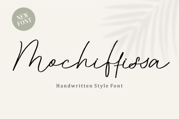 Mochiffissa: A Delicate Script Font That Elevates Your Brand
