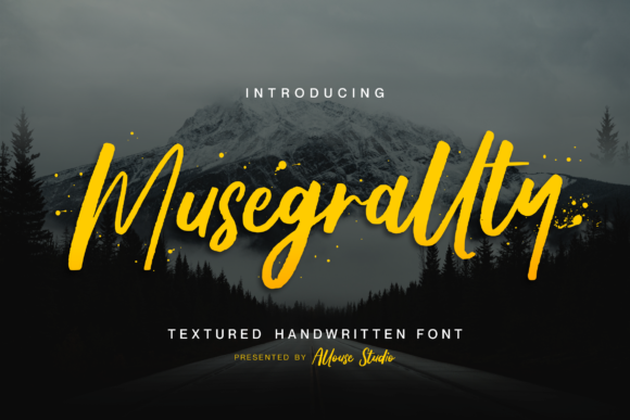 Musegrallty: A Warm, Elegant Script Font for Handmade Creators