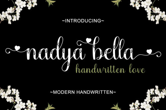 Nadya Bella: A Soft Handwritten Font for Thoughtful Web Branding