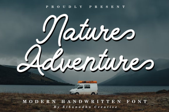 Nature Adventure: A Handwritten Font for Authentic Brand Moments