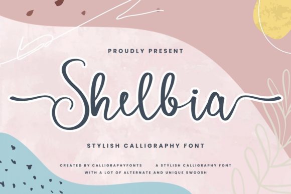 Shelbia: A Timeless Script Font for Editorial Design