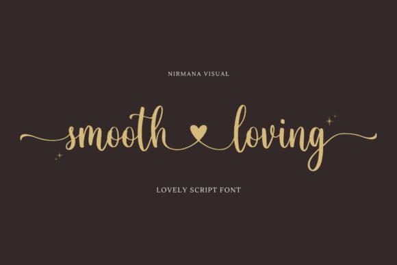 Smooth Loving: A Modern Script Font for Digital Brand Warmth
