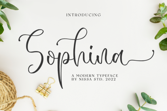 Sophina: A Handwritten Font That Elevates Real Small Business Branding