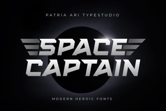 Space Captain: A Font for Bold Editorial Statements