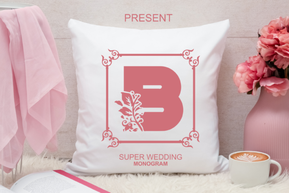 Super Wedding Monogram: A Font That Adds Character to Digital Design