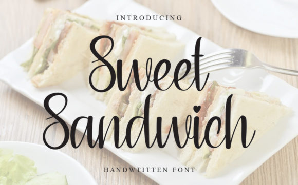 Sweet Sandwich: A Handwritten Font That Feels Human on Screen