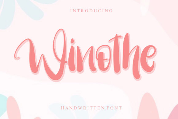 Winothe: A Premium Script Font That Elevates Campaign Visuals